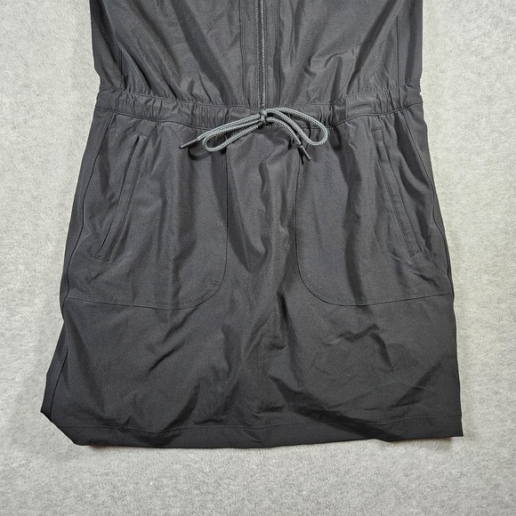 NWOT Athleta Sz 8 Expedition Black Lightweight‎ Quick Dry Sleeveless Skort Dress - Picture 4 of 13